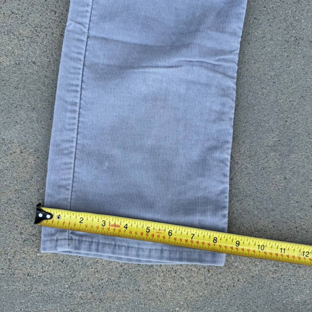 Levi's 514 Corduroy Pants Light Gray Men's 32x32 Straight Fit‎ Casual - Picture 8 of 8